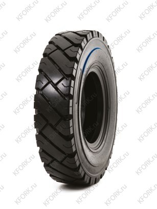 Шина для вилочного погрузчика Solideal Пневматическая 23x9-10 (225/75-10) слойность 18, рисунок протектора ED PLUS