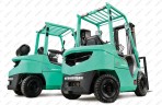 Вилочный автопогрузчик газ/бензин Mitsubishi FG30NT 3 тонны
