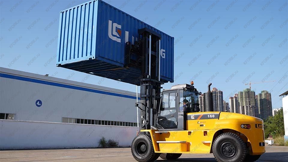 Вилочный дизельный автопогрузчик LiuGong CLG2160H 16 тонн