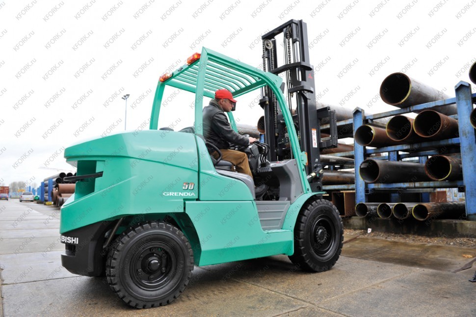 Дизельный погрузчик Mitsubishi FD55NT 5,5 тонны