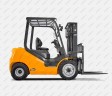 Вилочный автопогрузчик UN Forklift FD35T-CNGA8 3,5 тонны, дизель
