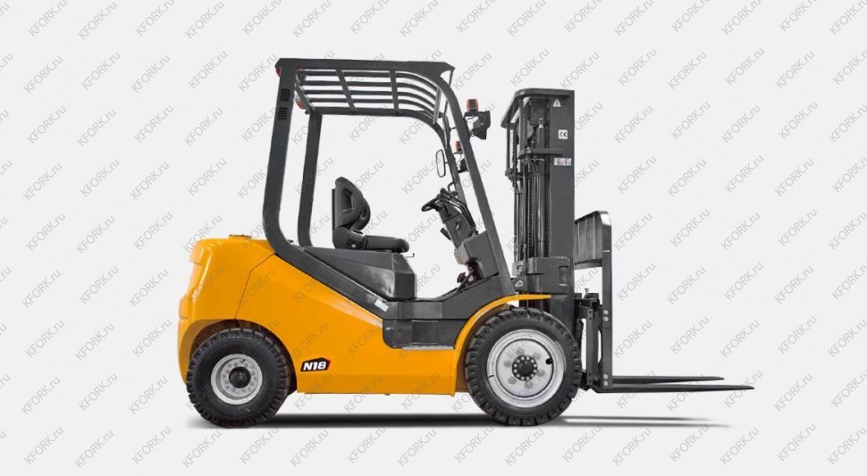 Вилочный автопогрузчик UN Forklift FD35T-CNGA8 3,5 тонны, дизель