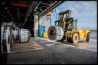 Вилочный дизельный погрузчик Hyster H25XD12 25 тонн