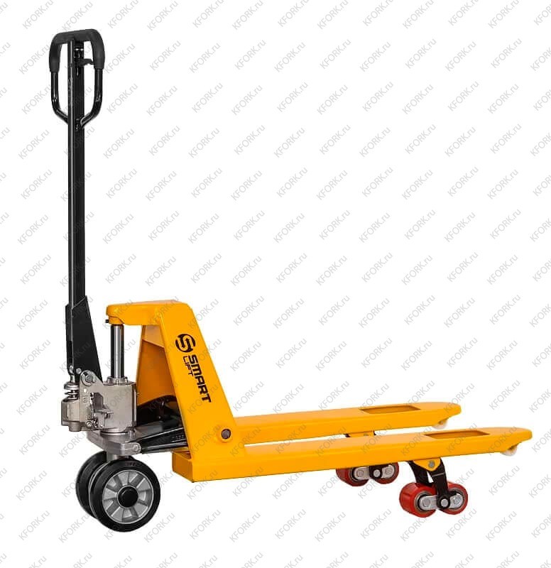 Гидравлическая тележка (рохля) SMARTLIFT SD-S AC25 2500 кг 550х800 мм, RDP, коротковильная