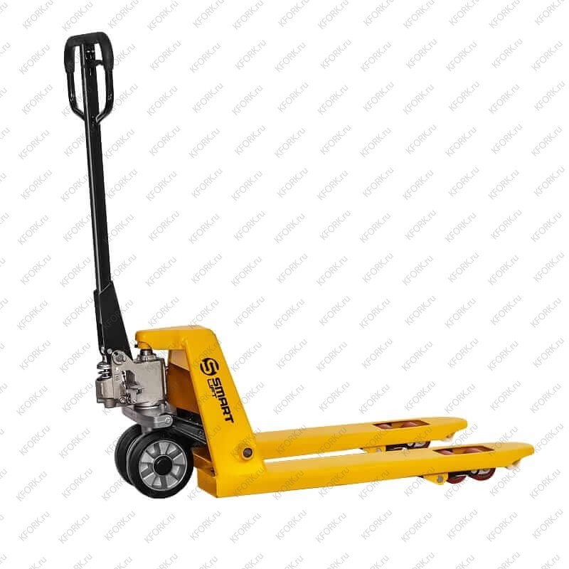 Гидравлическая тележка (рохля) SMARTLIFT SD-S AC25 2500 кг 550х800 мм, RDP, коротковильная