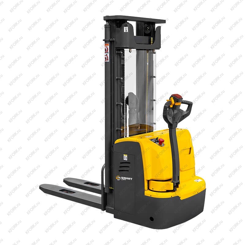 Штабелер электрический самоходный SMARTLIFT CDDR15-II 1,5т 5,6м 24В/240Ач