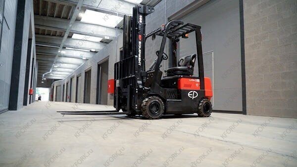 Электрический автопогрузчик EP CPD18FVL 1,8 т 80/205 В/Ач 4 опоры