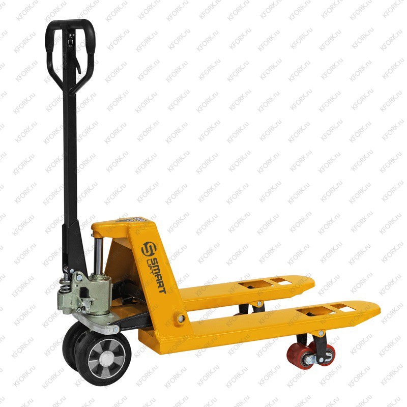 Гидравлическая тележка (рохля) SMARTLIFT SD-S BF25 2500 кг 550х800 мм, RDP, коротковильная