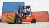 Электрический автопогрузчик EP EFL253S 2,5 т 80/230 В/Ач