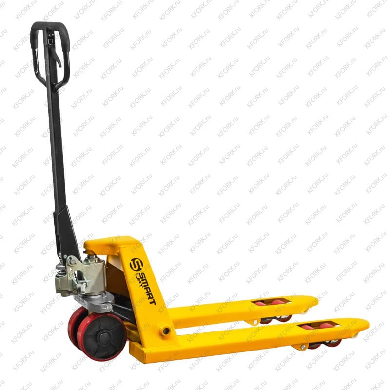 Гидравлическая тележка (рохля) SMARTLIFT SD-S BF25 2500 кг 550х800 мм, коротковильная