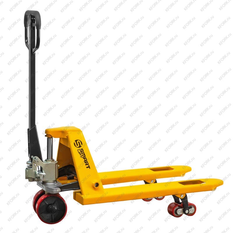 Гидравлическая тележка (рохля) SMARTLIFT SD-S BF25 2500 кг 550х800 мм, коротковильная
