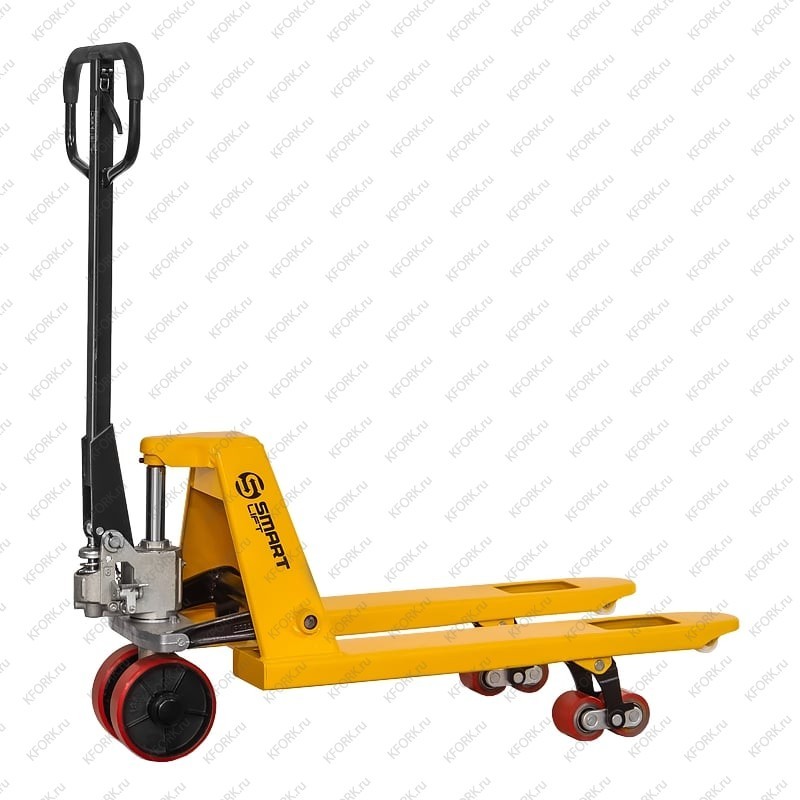 Гидравлическая тележка (рохля) SMARTLIFT SD-S CBY-BF2.5 2500 кг 550х800 мм, коротковильная