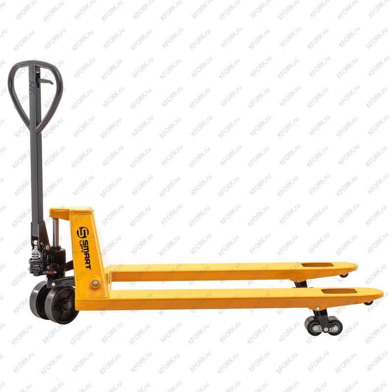 Гидравлическая тележка (рохля) SMARTLIFT SD-W BF25 2500 кг 1150x685 мм, широковильная