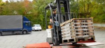 Вилочный электропогрузчик Crown 1,8 т 48/625 В/Ач 4 опоры