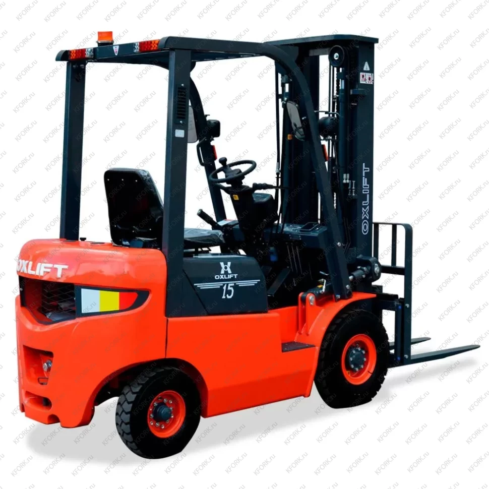 Вилочный дизельный автопогрузчик OXLIFT 1,5 тонны