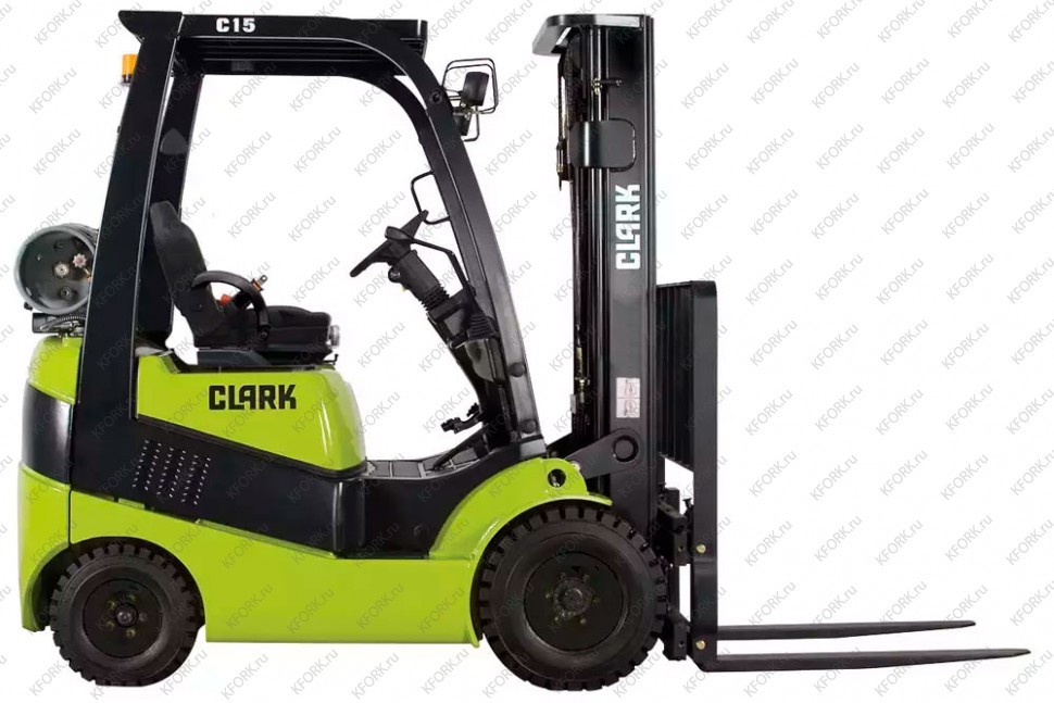 Вилочный бензиновый погрузчик Clark C20sL 2 т