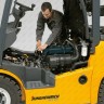 Вилочный дизельный погрузчик Jungheinrich DFG435 3,5 тонны