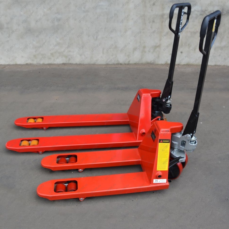 Узковильная Коротковильная Тележка OX25-PU080(W450) OXLIFT 450 мм 2500 кг Длина Вил 800 мм