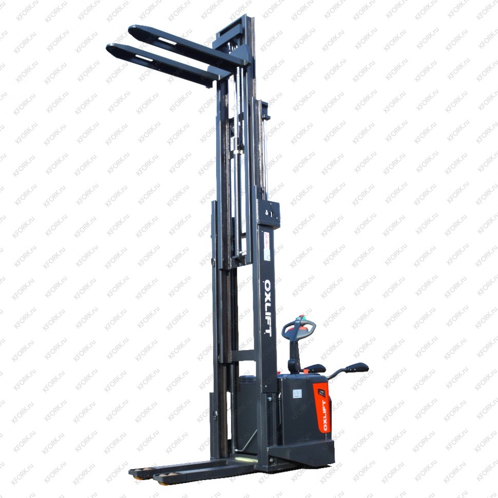 Самоходный Штабелер с Платформой для Оператора OXLIFT Premium PS 1536 1500 кг 3.6 м