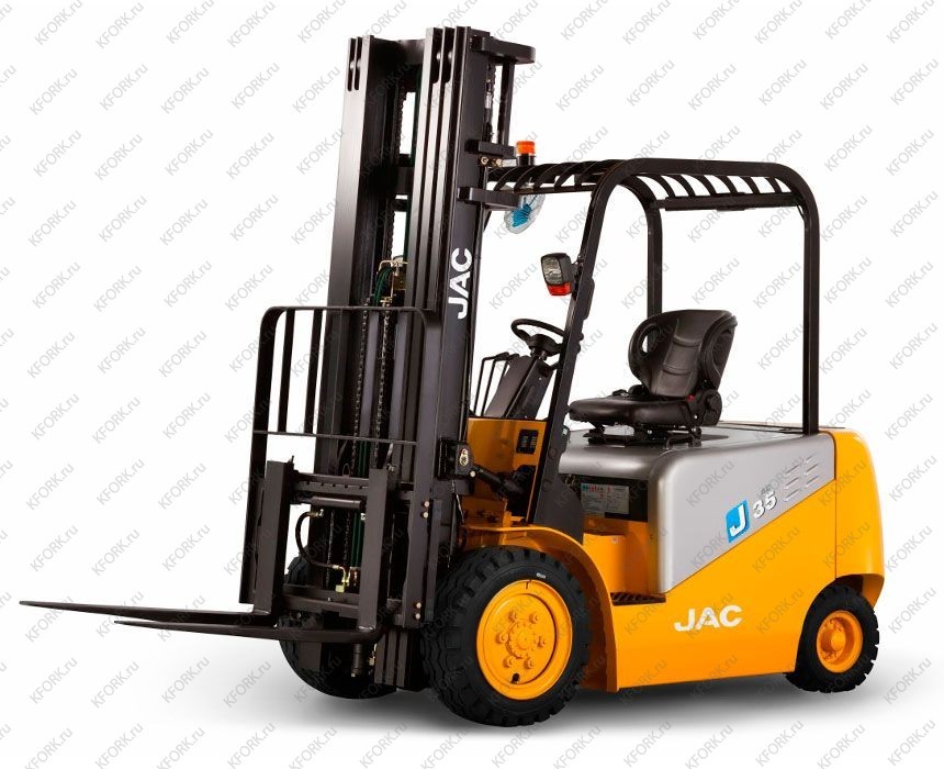 Погрузчик электро JAC 3.5 т 550 Ач 4 опоры