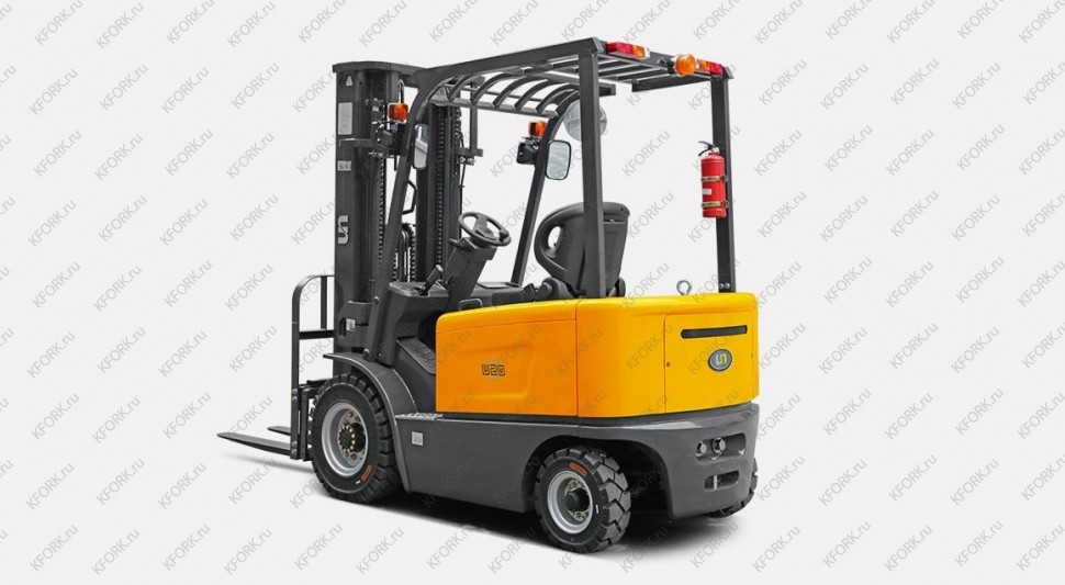 Вилочный электропогрузчик UN Forklift 1,5 т 48/450 В/Ач 4 опоры