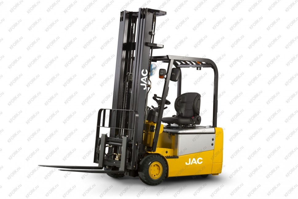Электрический автопогрузчик JAC 1,8 т 500 Ач 3 опоры