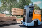 Многоходовый вилочный погрузчик Hubtex DQ70D 7 т