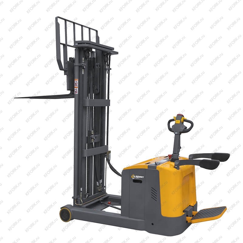 Штабелер электрический самоходный SMARTLIFT CQD15R 1,5т 5м 24В/270Ач, PV, EPS