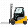 Погрузчик электро Jungheinrich EFG430k 3 тонны