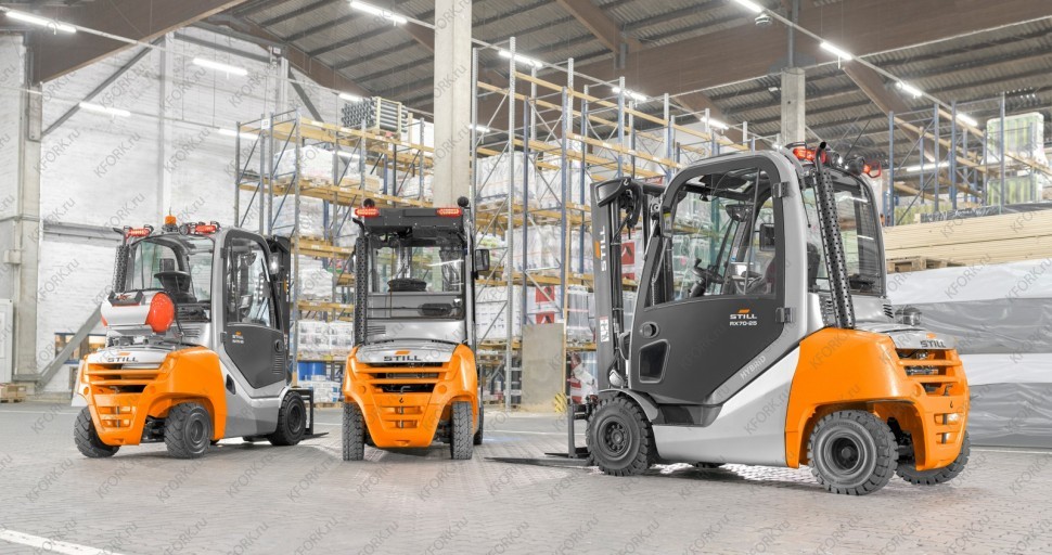 Бензиновый автопогрузчик Still RX 70-25T/600 2,5 тонны