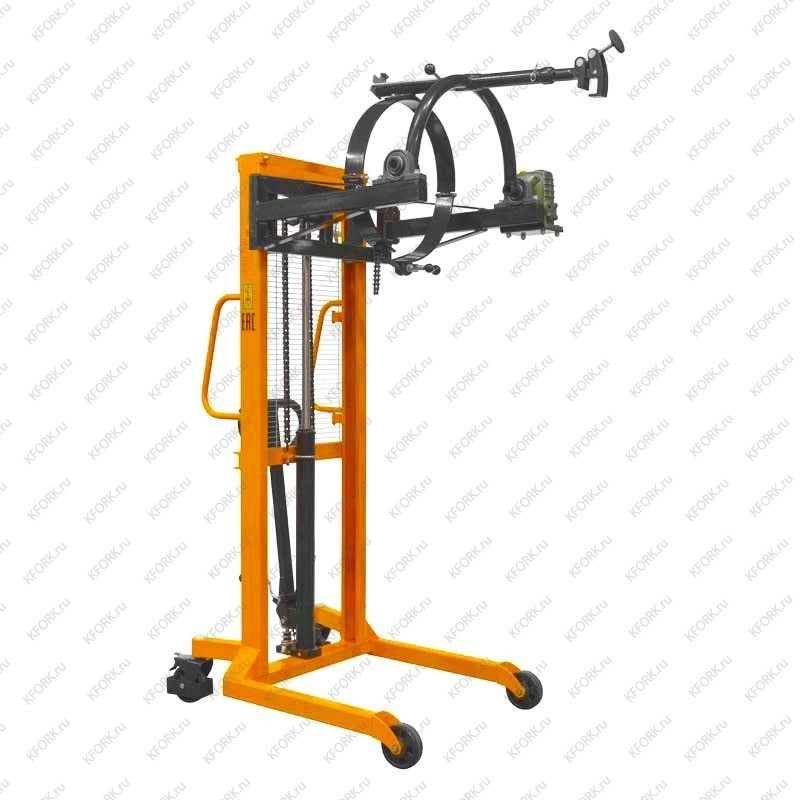 Ручной гидравлический штабелер SMARTLIFT SDA 400A 0,4т 1,55м для бочек