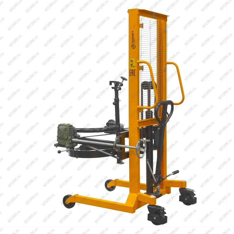 Ручной гидравлический штабелер SMARTLIFT SDA 400A 0,4т 1,55м для бочек