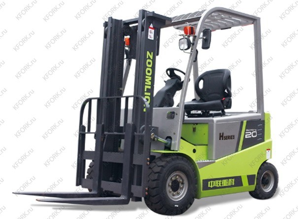 Вилочный электропогрузчик Zoomlion 3 т 80/520 В/Ач 4 опоры