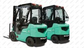 Вилочный дизельный погрузчик Mitsubishi FD20CNT 2 тонны