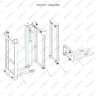 Центральный гидроцилиндр для штабелеров SDR1645/SDK1645
