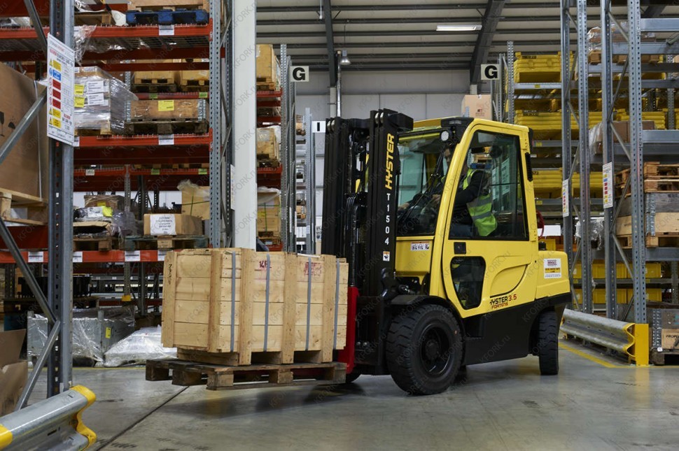Бензиновый погрузчик Hyster H3.0FT 3 тонны