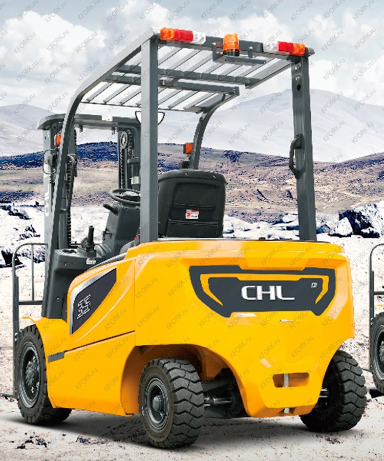Электрический погрузчик CHL 3,5 т 80/560 В/Ач 4 опоры