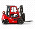 Вилочный газ-бензиновый автопогрузчик JAC CPQD20J 2 тонн