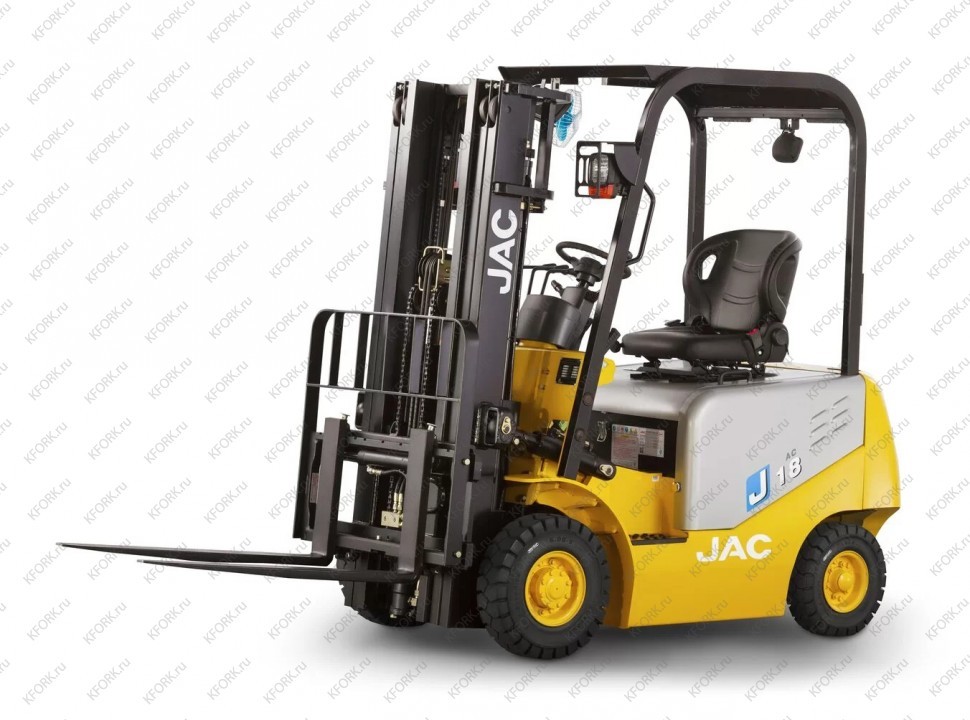 Вилочный электропогрузчик JAC 1,8 т 500 Ач 4 опоры