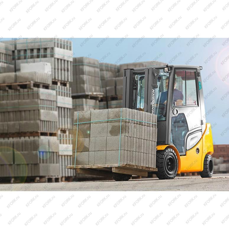 Вилочный погрузчик Jungheinrich DFG425 2,5 тонны, дизель
