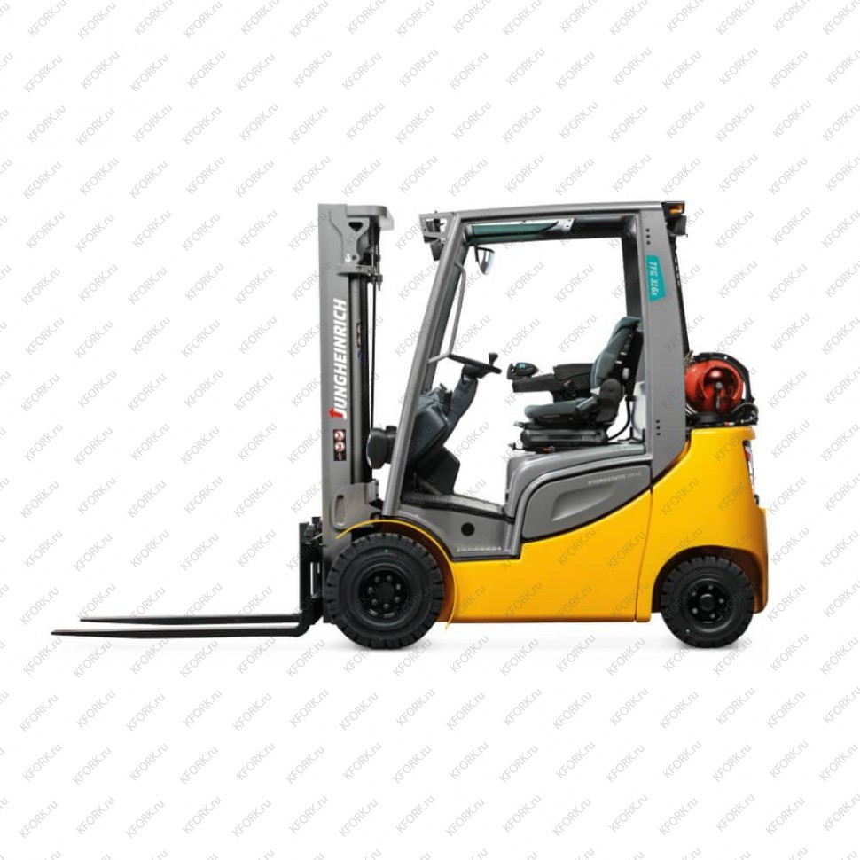 Вилочный газ-бензиновый автопогрузчик Jungheinrich TFG320 2 тонны