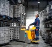 Штабелер электрический самоходный с платформой Jungheinrich ERD 220 drivePLUS
