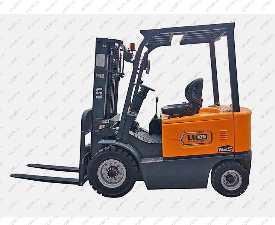Эл. погрузчик UN Forklift 3 т 83.2/405 В/Ач 4 опоры