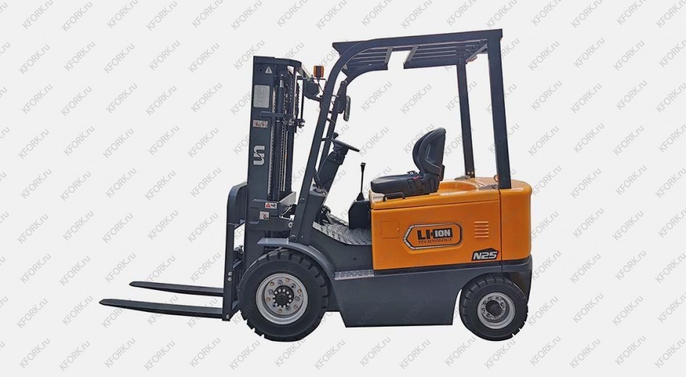 Эл. погрузчик UN Forklift 3 т 83.2/405 В/Ач 4 опоры
