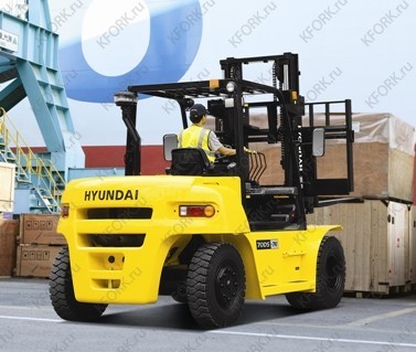 Вилочный автопогрузчик Hyundai 60DF-7 6 тонн, дизель