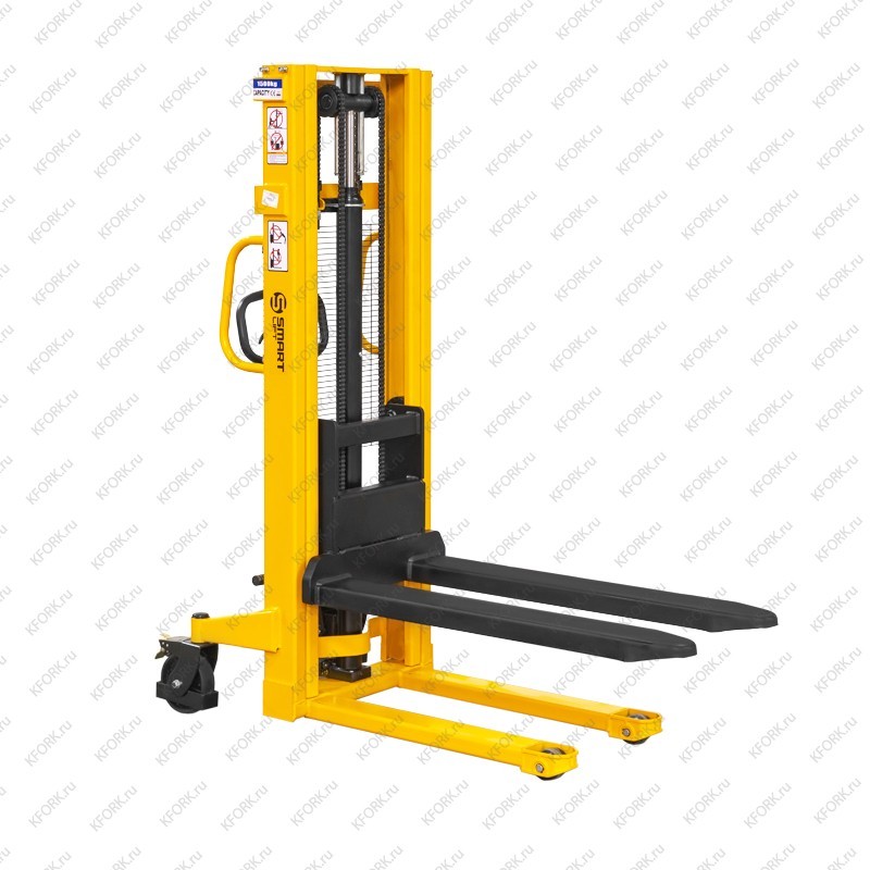 Ручной гидравлический штабелер SMARTLIFT SDA 1025 1т 2,5м фиксированные вилы