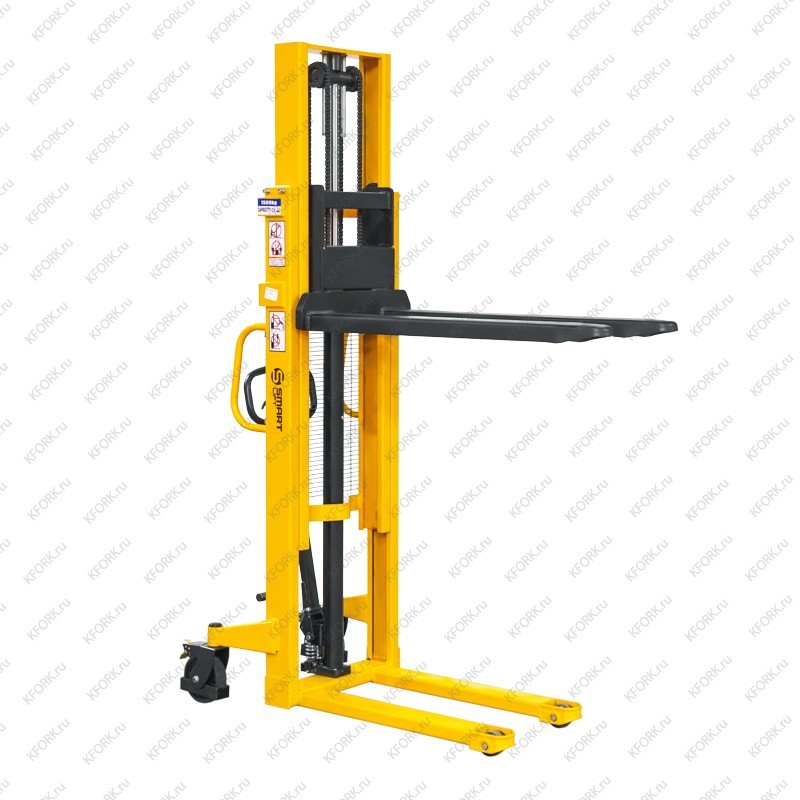Ручной гидравлический штабелер SMARTLIFT SDA 1025 1т 2,5м фиксированные вилы