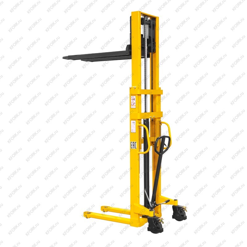 Ручной гидравлический штабелер SMARTLIFT SDA 1025 1т 2,5м фиксированные вилы