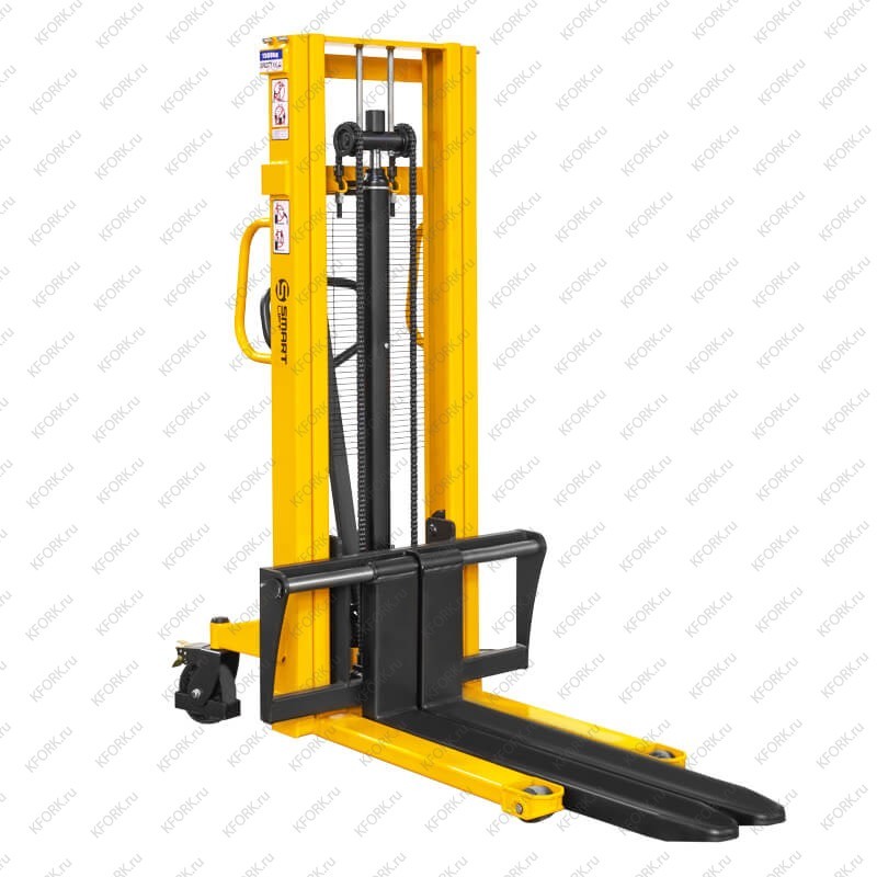 Ручной гидравлический штабелер SMARTLIFT SDA 1025 1т 2,5м, вилы 300-850 мм