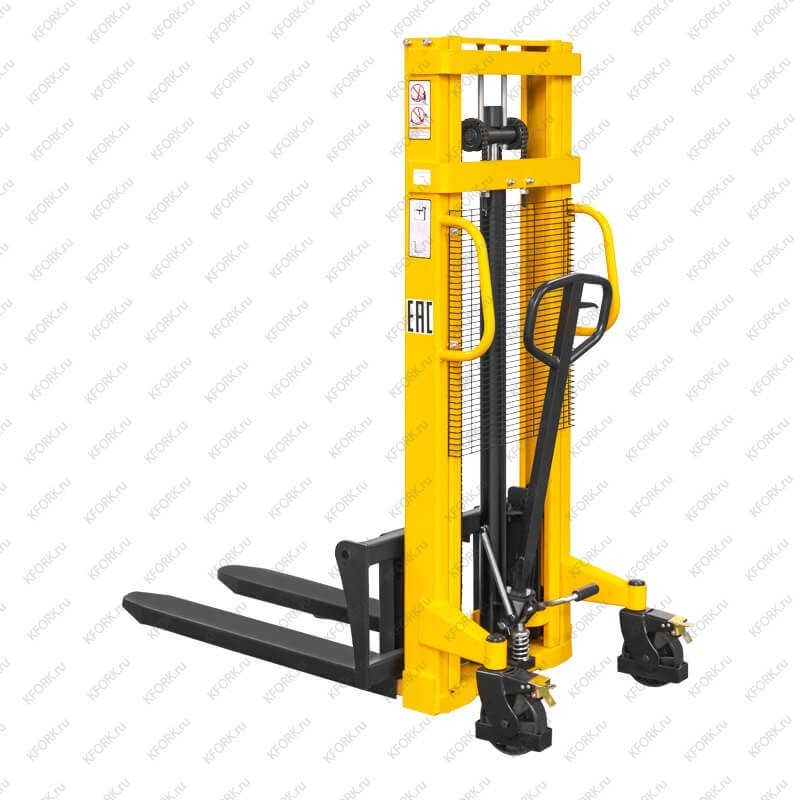 Ручной гидравлический штабелер SMARTLIFT SDA 1025 1т 2,5м, вилы 300-850 мм